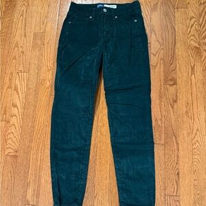 Old Navy Green Corduroy Pants, OG Straight, Size 0